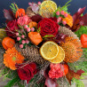 Bouquet premiers frimas, Bouquet de fleurs fraîches, Des Lys & Délices, Sion