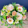 Bouquet de fleurs fraîches, une harmonie de couleurs, Bouquet de fleurs fraîches, Des Lys & Délices, Sion