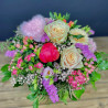 Bouquet de fleurs fraîches avec des pivoines, Bouquet de fleurs pour la fête des mères, Des Lys & Délices, Sion