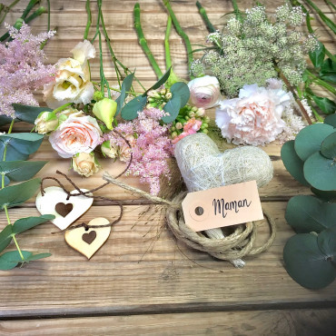 Bouquet avec les fleurs du jour, Des Lys & Délices, Sion, Livraison de fleurs partout en Valais et dans le monde.