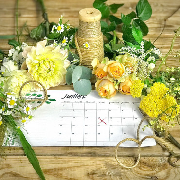 Abonnement floral, Une livraison tout au long de l'année, Des Lys & Délices, Sion