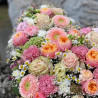 Cœur fleuri, un symbole éternel, floristique de deuil, Des Lys & Délices, Sion