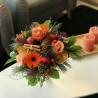 Bouquet de de l'Avent, Bouquet de fleurs fraîches, Des Lys & Délices, Sion