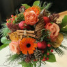 Bouquet de de l'Avent, Bouquet de fleurs fraîches, Des Lys & Délices, Sion