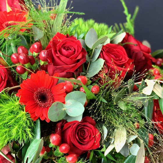 Bouquet romantique, Des Lys & Délices, Sion