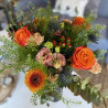Bouquet champêtre chic, Des Lys & Délices, Fleuriste, Sion