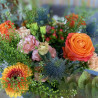 Bouquet champêtre chic, Des Lys & Délices, Fleuriste, Sion