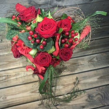 Bouquet romantique, Des Lys & Délices, Sion