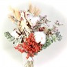 Bouquet de fleurs séchées en vase, Des Lys & Délices, Fleuriste à Sion