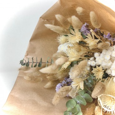 Bouquet de fleurs séchées, Des Lys & Délices, Fleuriste à Sion