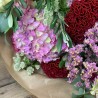 Bouquet bohème dans les teintes roses, Des Lys & Délices, Sion